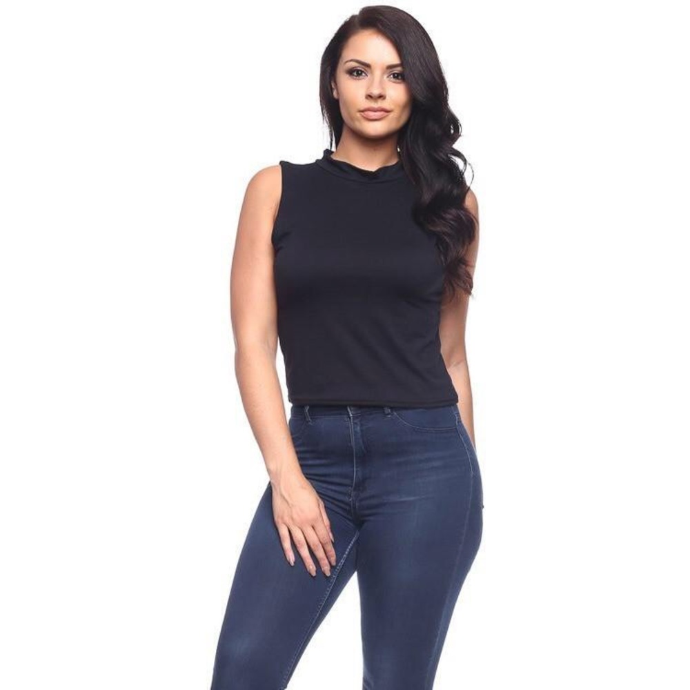 Mock Neck Top
